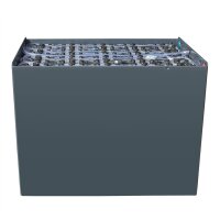 BOS24® Trogbatterie 80V 4 PzS 620 A DIN A Stahl / RAL 7021